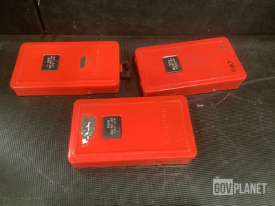(42) Snap-On 3/32"-3/8" 10 Piece Hex Key Sets