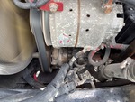 Engine with A/C Compressor