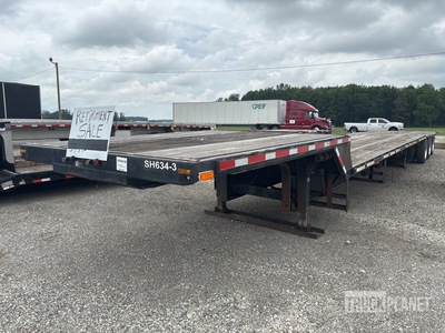 2002 Wabash 40000 lb 53 ft Tri/A Single Drop Step Deck Trailer