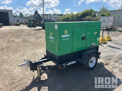 2017 Multiquip DCA-25SSIU4F 25 kVA Mobile مولد