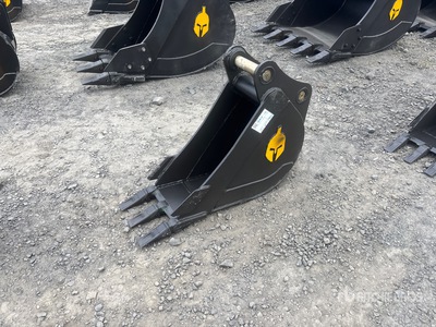 Trojan 50CL 12 in Digging Cazo para excavadora - Fits Cat 305, 305.5 Komatsu PC45/50/55 Hyundai R55, Hitachi/Deere 50D/G Case, New Holland, Kobelco SK50 Bobcat E50/341/337 (Unused)