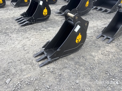 Trojan 50CL 12 in Digging Cazo para excavadora - Fits Cat 305, 305.5 Komatsu PC45/50/55 Hyundai R55, Hitachi/Deere 50D/G Case, New Holland, Kobelco SK50 Bobcat E50/341/337 (Unused)