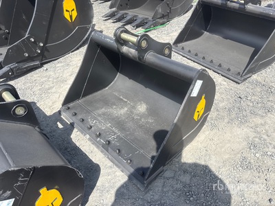 Trojan 50CL 42 in Cleanup エクスカベーター用バケット - Fits Cat 305, 305.5 Komatsu PC45/50/55 Hyundai R55, Hitachi/Deere 50D/G Case, New Holland, Kobelco SK50 Bobcat E50/341/337 (Unused)
