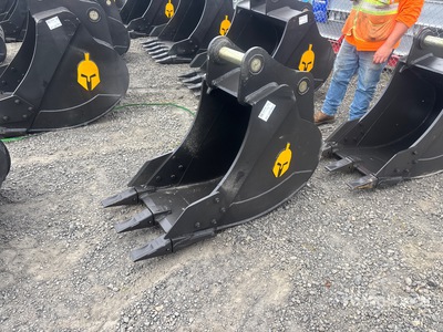 Trojan 120CL 24 in Digging エクスカベーター用バケット - Fits Cat 311/312/313/314 Kobelco 140 Deere/Hitachi ZX120/135 Case 130/135, Doosan DX140 (Unused)
