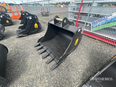 Trojan 200CL 54 in Digging Cazo para excavadora - Fits Cat 320/321/323, Hyundai R210 Komatsu PC200/220, Deere 160/200/225 Kobelco SK210, Case 210/225, Doosan DX225