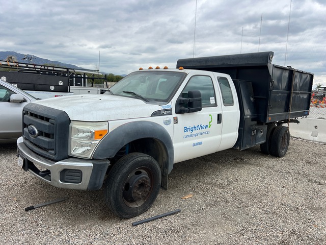 2015 Ford F-450 XL 4x2 Extended Cab Dump Truck 2015 Ford F-450 XL 4x2 Extended Cab Dump Truck