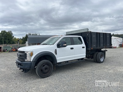 2018 Ford F450 XL 4x2 Crew Cab S/A Camión dumper