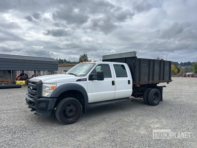 2015 Ford F450 XL 4x2 Crew Cab S/A Camión dumper