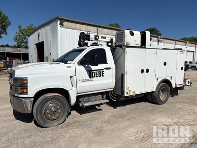 2019 Chevrolet Silverado 6500HD 4x2 Camion de service