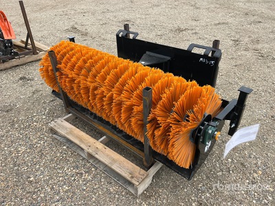 2026 GIYI GY-SE61 61 in Skid Steer Broom (Unused)