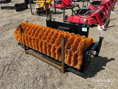 2026 GIYI GY-SE61 61 in Skid Steer Broom (Unused)