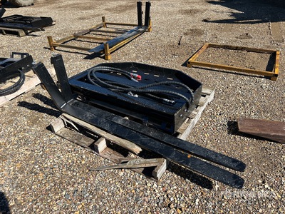 2026 GIYI GY-SF60 59 in Skid Steer Forks (Unused)