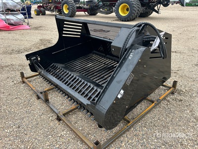 2026 GIYI GY-RP72 72 in Skid Steer Rock Picker (Unused)
