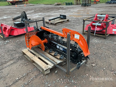2026 GIYI GY-X39F 39 in Mini Zanjadora para minicargadora (Unused)