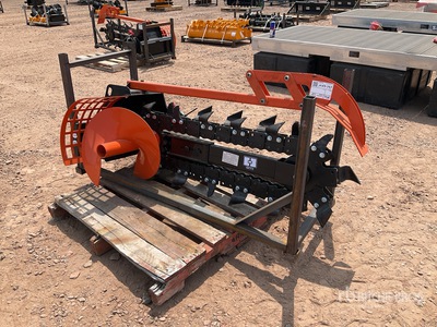 2026 GIYI GY-X39F 39 in Mini Skid Steer Trencher (Unused)