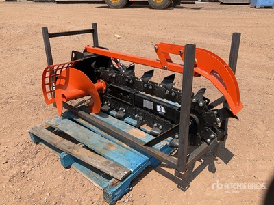2026 GIYI GY-X39F 39 in Mini Skid Steer Trencher (Unused)