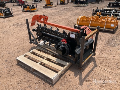 2026 GIYI GY-X39F 39 in Mini Skid Steer Trencher (Unused)