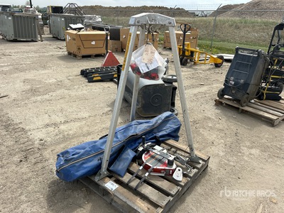 Quantity of (2) Miller Confined Space Tripod with Winch and Harness Varios. Industrial