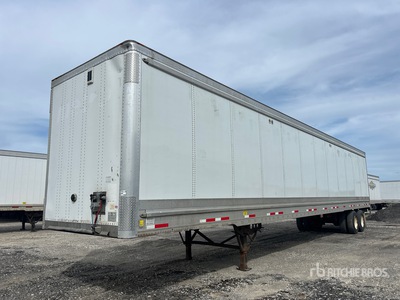 2013 Wabash DVHDHPC 53 ft x 102 in T/A Van Trailer