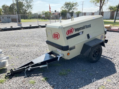 1998 Ingersoll Rand P1 85W JD 185 cfm Mobile Compresor de Aire / Luchtcompressor