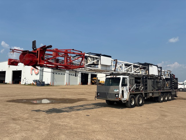 Care Industries 2-14C on 2005 Crane Carrier 10x6 Twin-Steer Well Service Rig