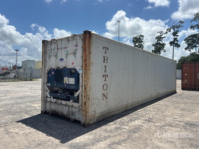 40 ft High Cube Refrigerated Storage Container (Inoperable)