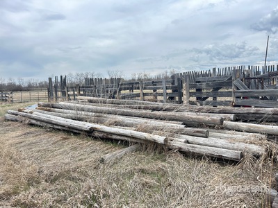 Quantity of (25) 30 ft to 35 ft Power Post