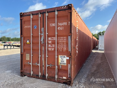 40 ft High Cube Storage Container