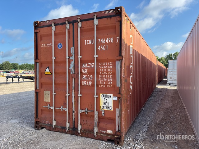 40 ft High Cube Storage Container