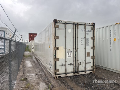 40 ft High Cube Refrigerated Storage Container (Inoperable)