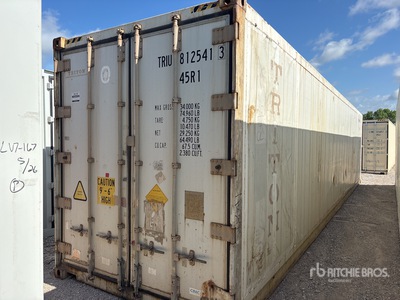 40 ft High Cube Refrigerated Storage Container (Inoperable)