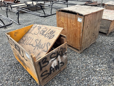 Quantity of (2) Pallets of Grinders