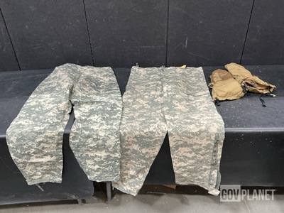 (8) Pairs of Wet Weather Trousers, (1) Pair of Mittens & Assorted Items