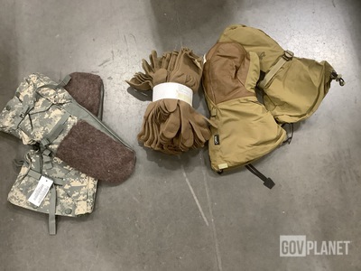 (15) Pairs of Mittens, (5) Parkas, (3) Pairs of Trousers & Assorted Items