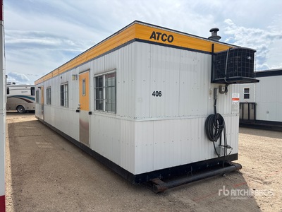 Atco 52 ft x 10 ft Skid-Mounted Mobile Office