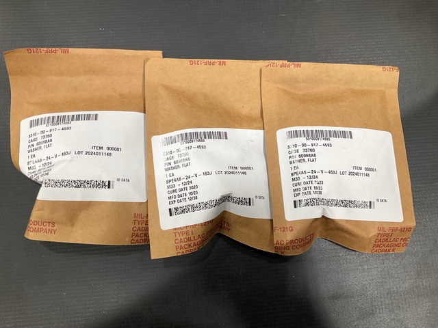 (82) ITT 60968A6 Flat Washers