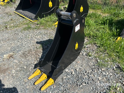 Dynamic Entities 10 in Digging Graafmachine Bak - Fits 45mm Cat 305, 305.5 Komatsu PC45/50/55 Hyundai R55, Hitachi/Deere 50D/G Case, New Holland, Kobelco SK50 Bobcat E50/341/337