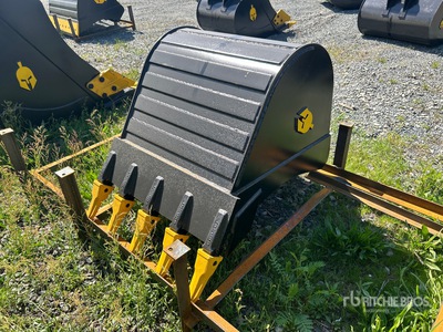 Dynamic Entities 27 in Digging Graafmachine Bak - Fits 50mm Cat 307/308, Komatsu PC78/88 Deere/Hitachi 75/85 Case, New Holland, Kobelco SK80 Bobcat E80