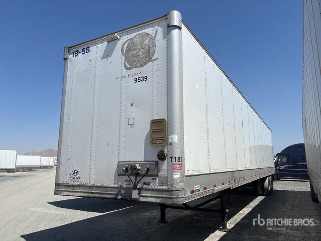 2019 Hyundai VC2530152-AJSW 53 ft x 102 in T/A Van Trailer