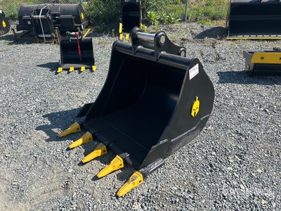 Dynamic Entities 32 in Digging Graafmachine Bak - Fits 50mm Cat 307/308, Komatsu PC78/88 Deere/Hitachi 75/85 Case, New Holland, Kobelco SK80 Bobcat E80