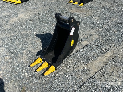 Dynamic Entities 9 in Digging Graafmachine Bak - Fits 40mm Cat 303, 303.5, 304 Case, New Holland, Kobelco SK35 Deere/Hitachi 35D/G