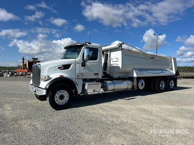 2019 Peterbilt 567 6x4 Tri/A Dump Truck