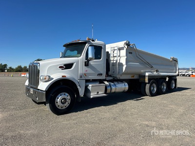 2018 Peterbilt 567 8x4 Tri/A Dump Truck