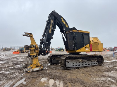 2013 Tigercat 870C を見 Feller Buncher - Track