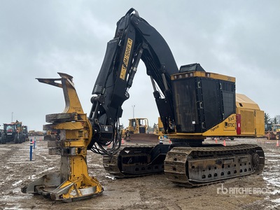 2012 Tigercat 870C を見 Feller Buncher - Track