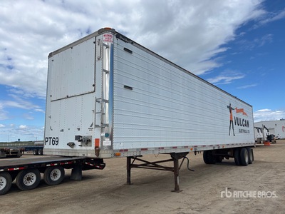 1994 Great Dane 53 ft x 102 in T/A Tool Crib Van Trailer