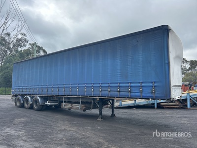 2003 Krueger 13.3 m Tri/A Remorque pour rideaux latéraux