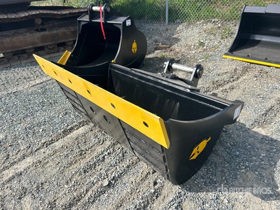 Dynamic Entities 58 in Tilting Graafmachine Bak - Fits 65mm Cat 311/312/313/314 Kobelco 140 Deere/Hitachi ZX120/135 Case 130/135, Doosan DX140