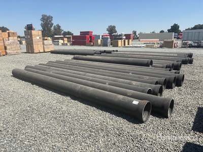 Quantity of Ductile Water Pipe Sections