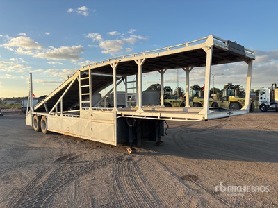 Custom Built Bogie/A Open مقطورة نقل سيارات